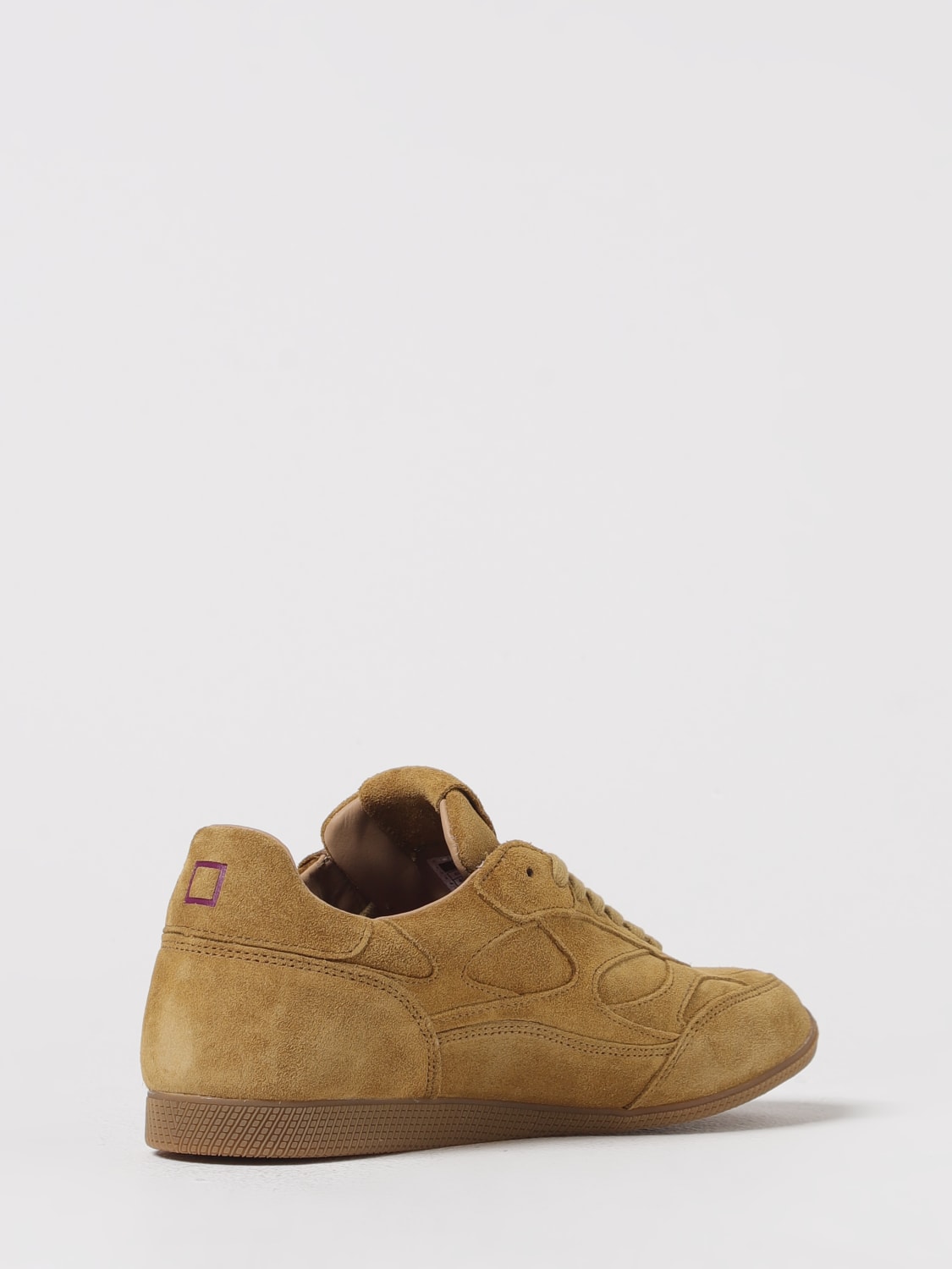 D.A.T.E. SNEAKERS: Sneakers Fuga D.A.T.E. in camoscio , Beige - Img 3