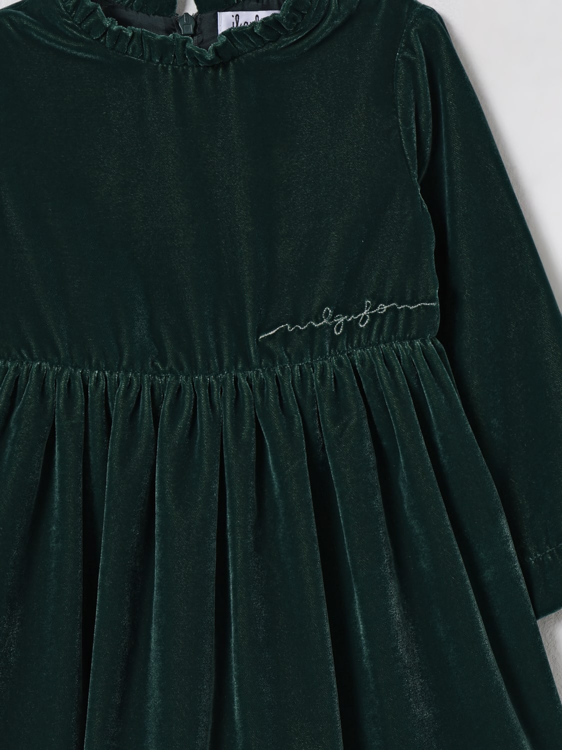 IL GUFO ROMPER: Romper kids Il Gufo, Green - Img 3