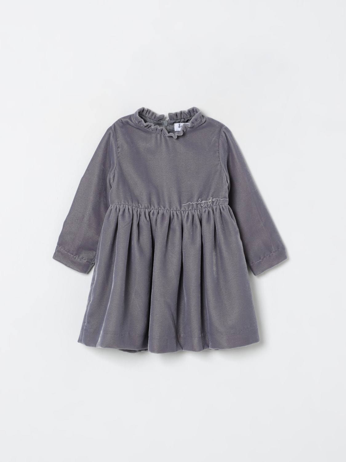 IL GUFO ROMPER: Romper kids Il Gufo, Steel - Img 1