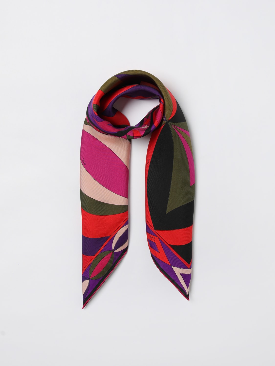 PUCCI NECK SCARF: Neck scarf woman Pucci, Multicolor - Img 2