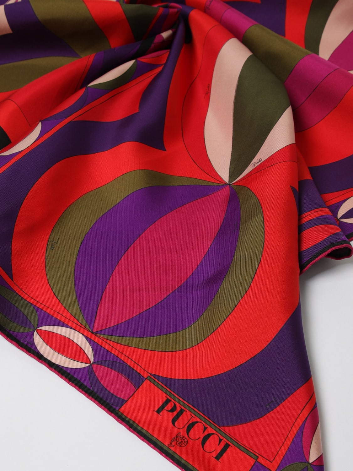 PUCCI NECK SCARF: Neck scarf woman Pucci, Multicolor - Img 3