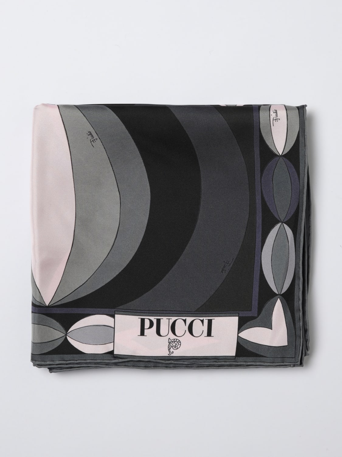 PUCCI NECK SCARF: Neck scarf woman Pucci, Pink - Img 1