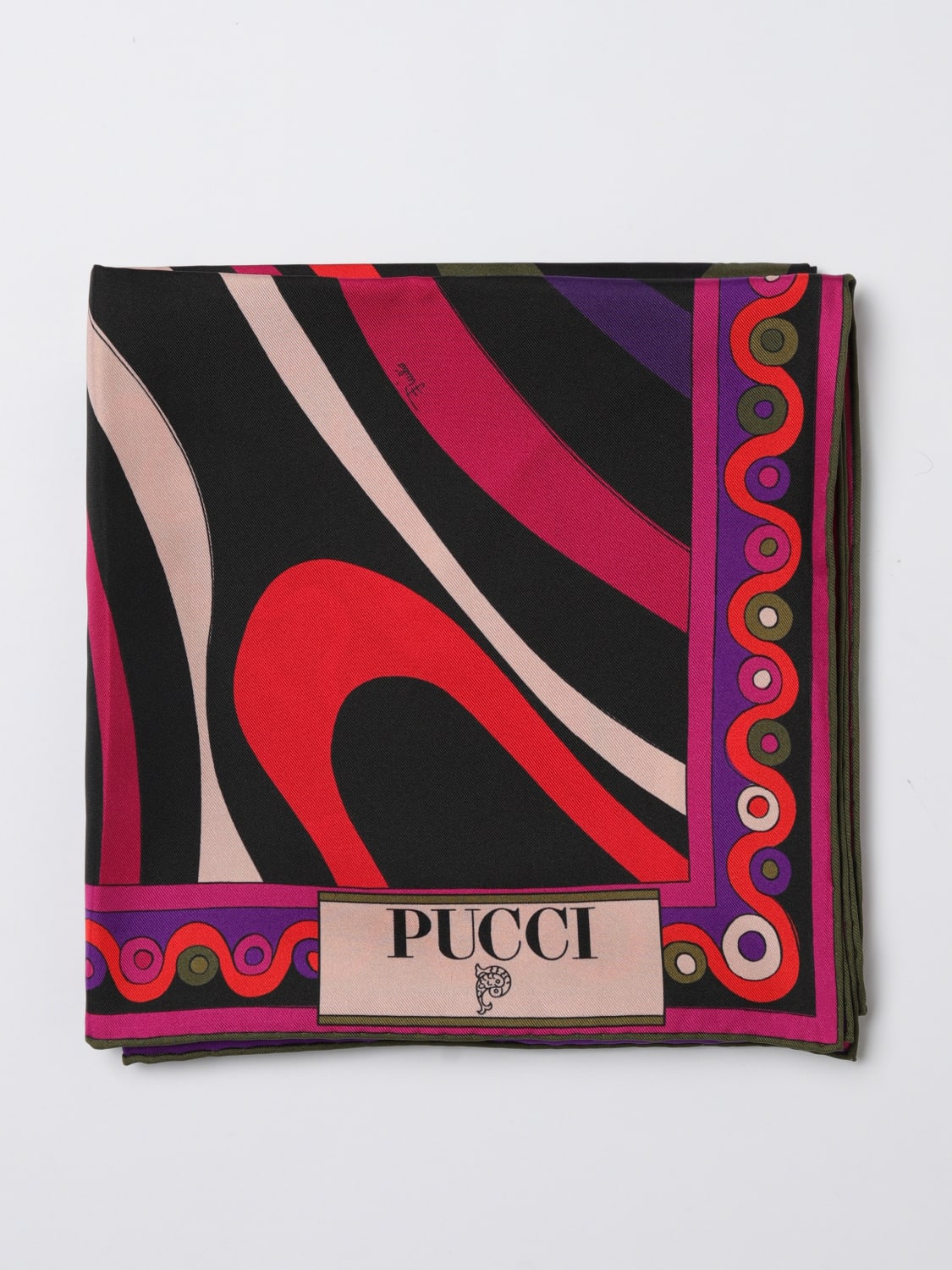 PUCCI SEIDENTUCH: Seidentuch damen Pucci, Bunt - Img 1