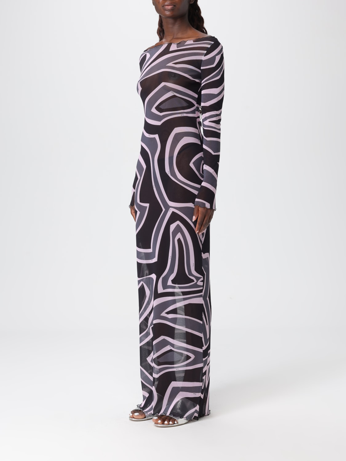 PUCCI ROBE: Robes femme Pucci, Noir - Img 3