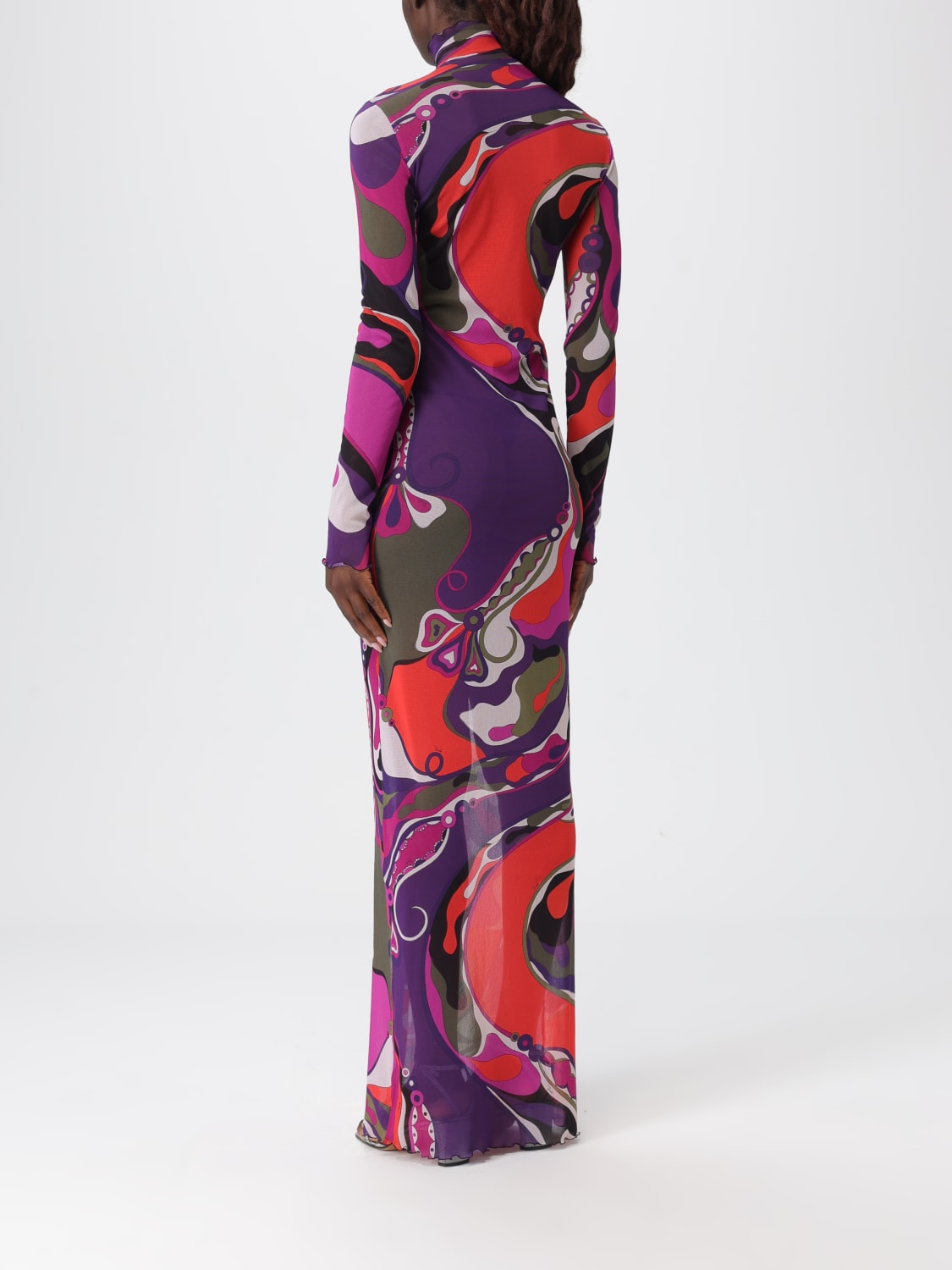 PUCCI KLEID: Kleider damen Pucci, Violett - Img 2