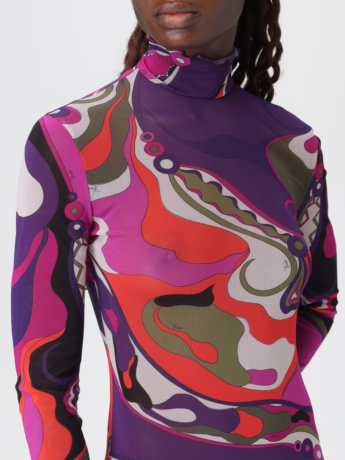 PUCCI KLEID: Kleider damen Pucci, Violett - Img 4