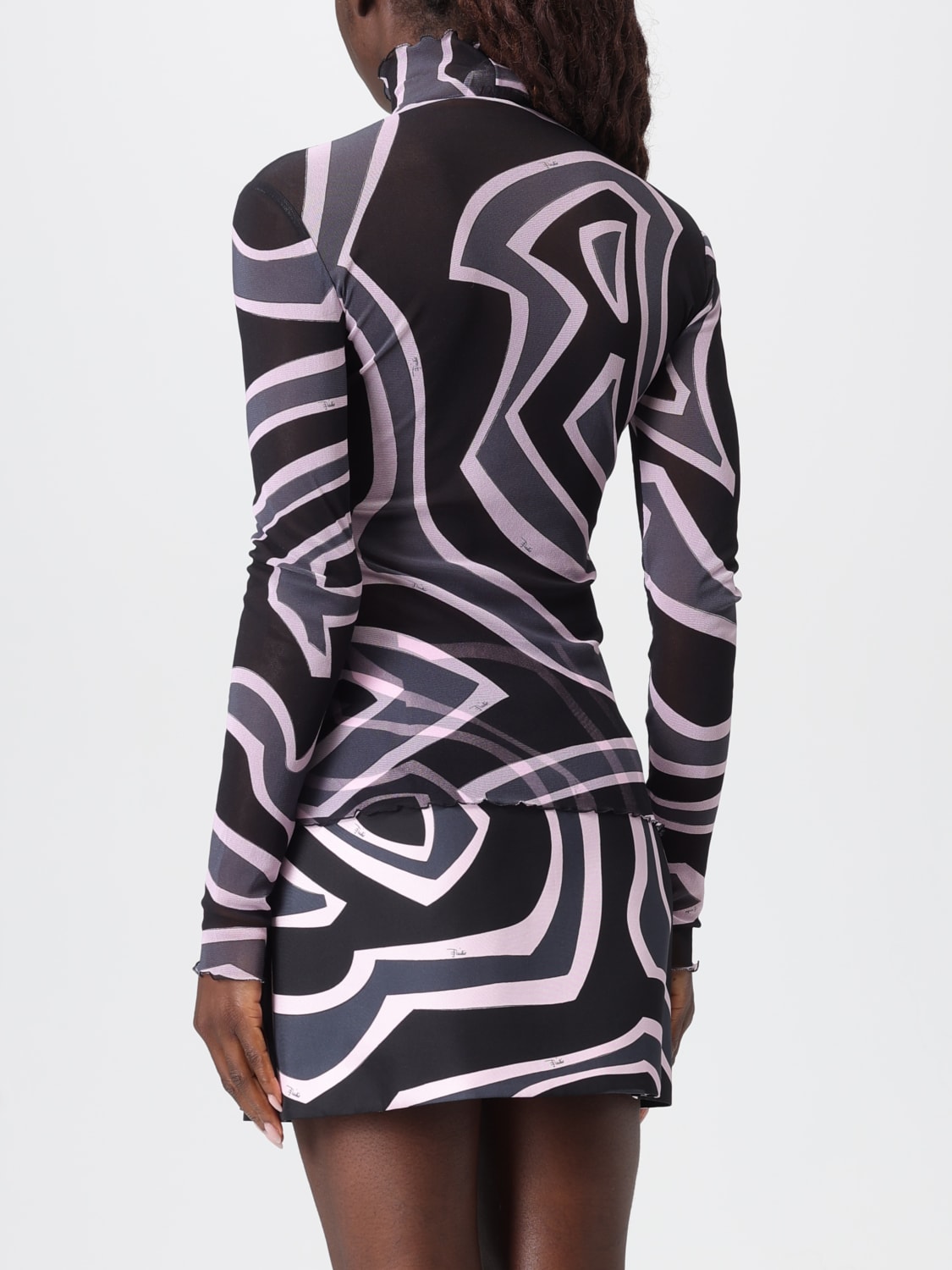 PUCCI TOP: Top damen Pucci, Schwarz - Img 3