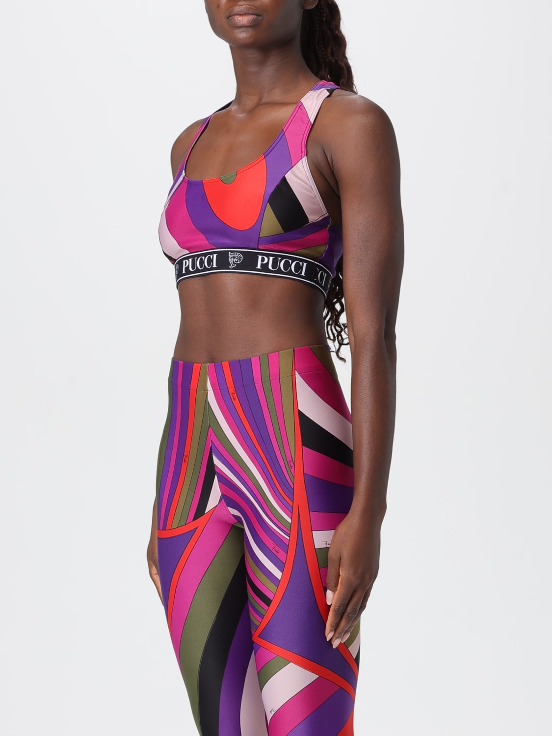 PUCCI TOP: Top femme Pucci, Violet - Img 4