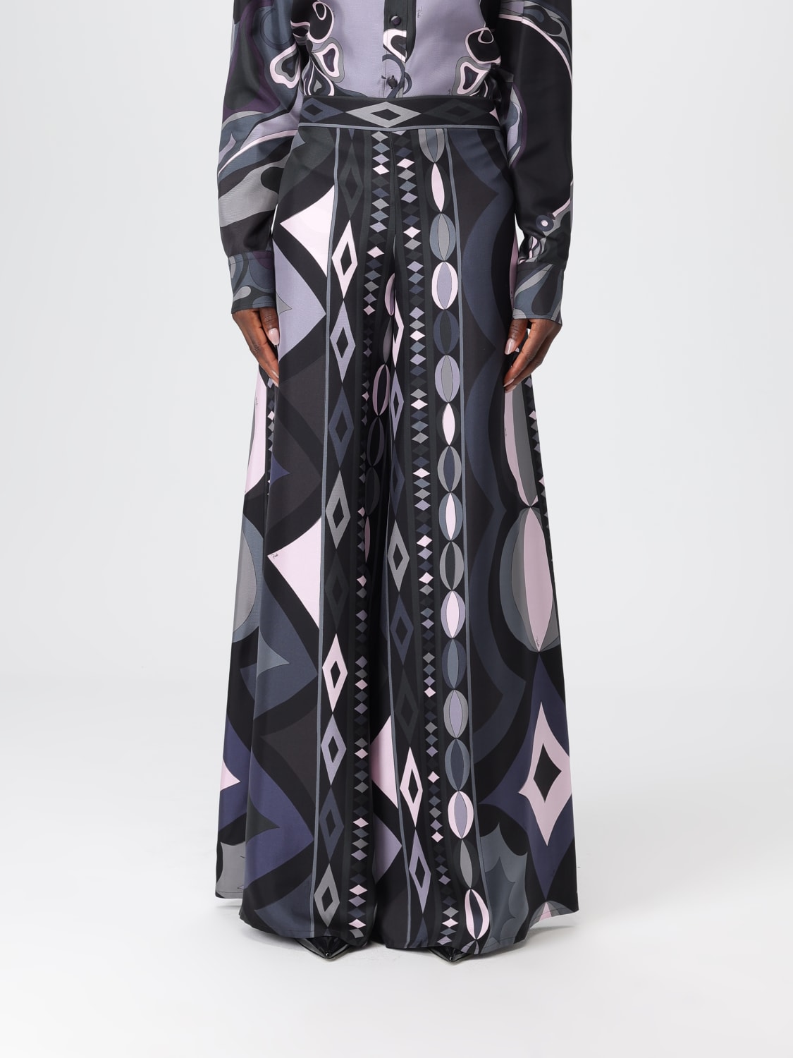 PUCCI PANTS: Pants woman Pucci, Black - Img 1