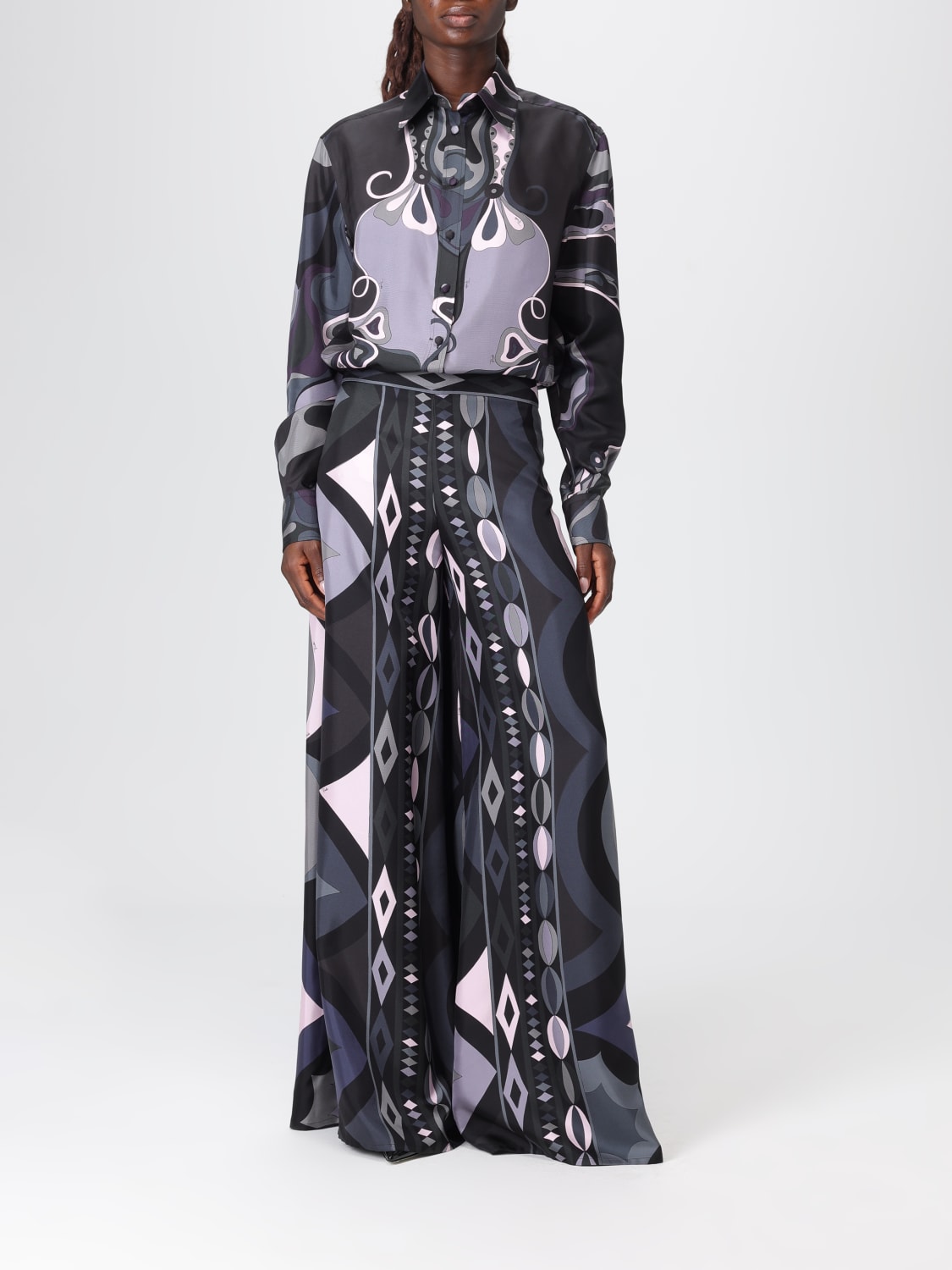 PUCCI PANTS: Pants woman Pucci, Black - Img 2