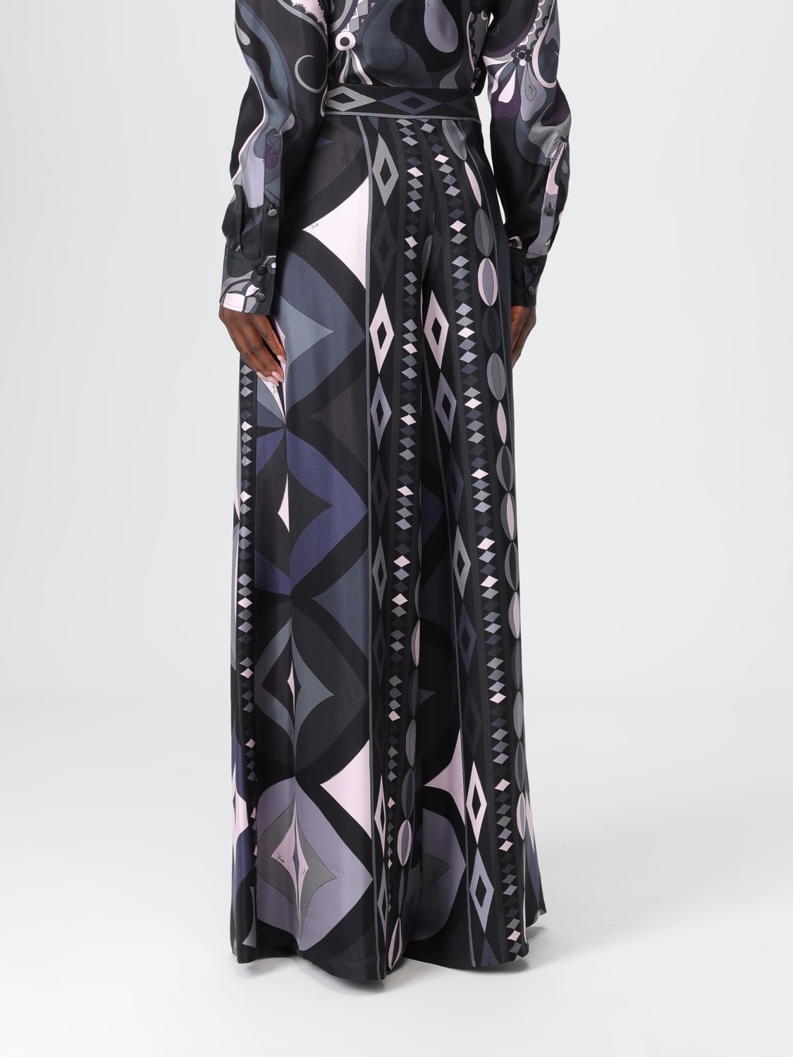 PUCCI PANTS: Pants woman Pucci, Black - Img 3