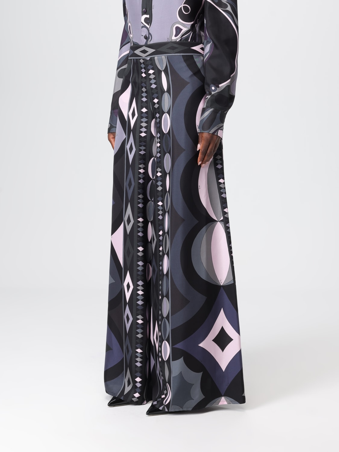 PUCCI PANTS: Pants woman Pucci, Black - Img 4