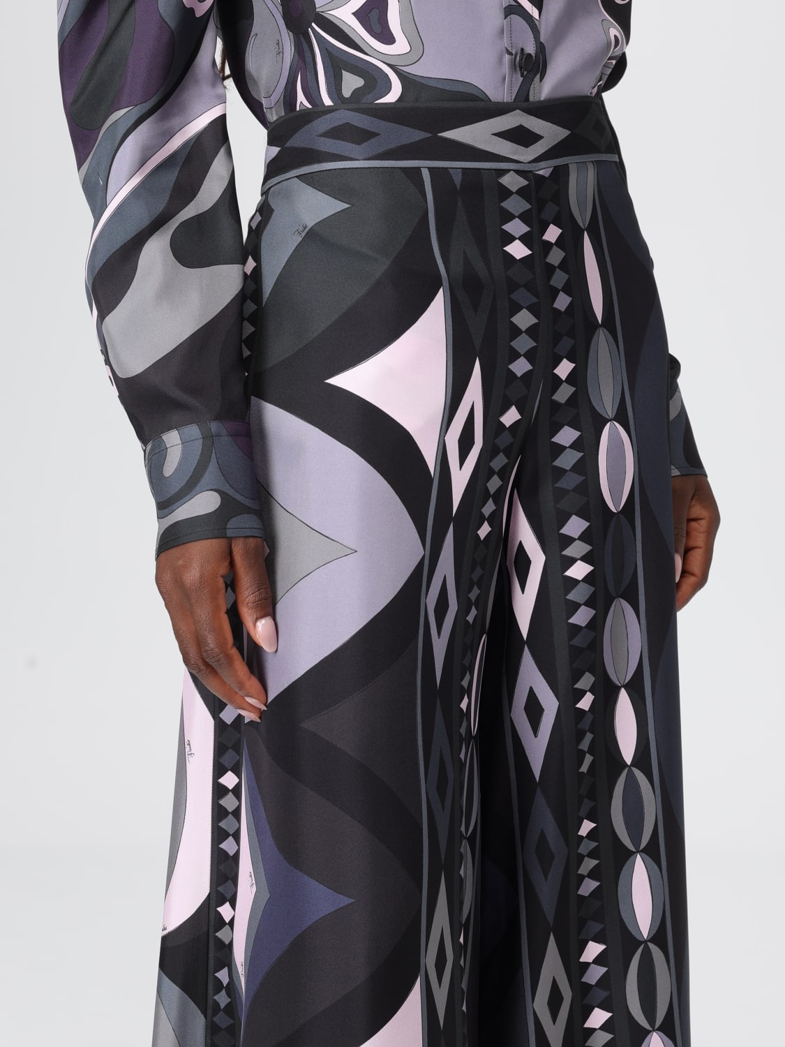 PUCCI PANTS: Pants woman Pucci, Black - Img 5