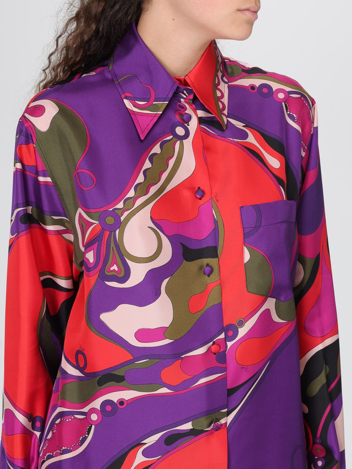 PUCCI SHIRT: Shirt woman Pucci, Fuchsia - Img 5