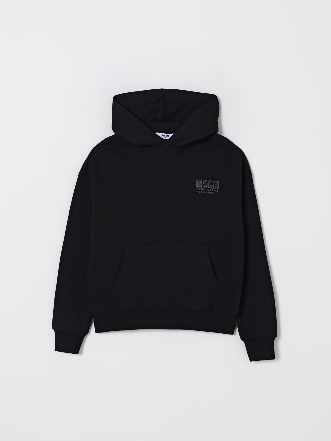 MSGM KIDS PULLOVER: Pullover kinder MSGM Kids, Schwarz - Img 1