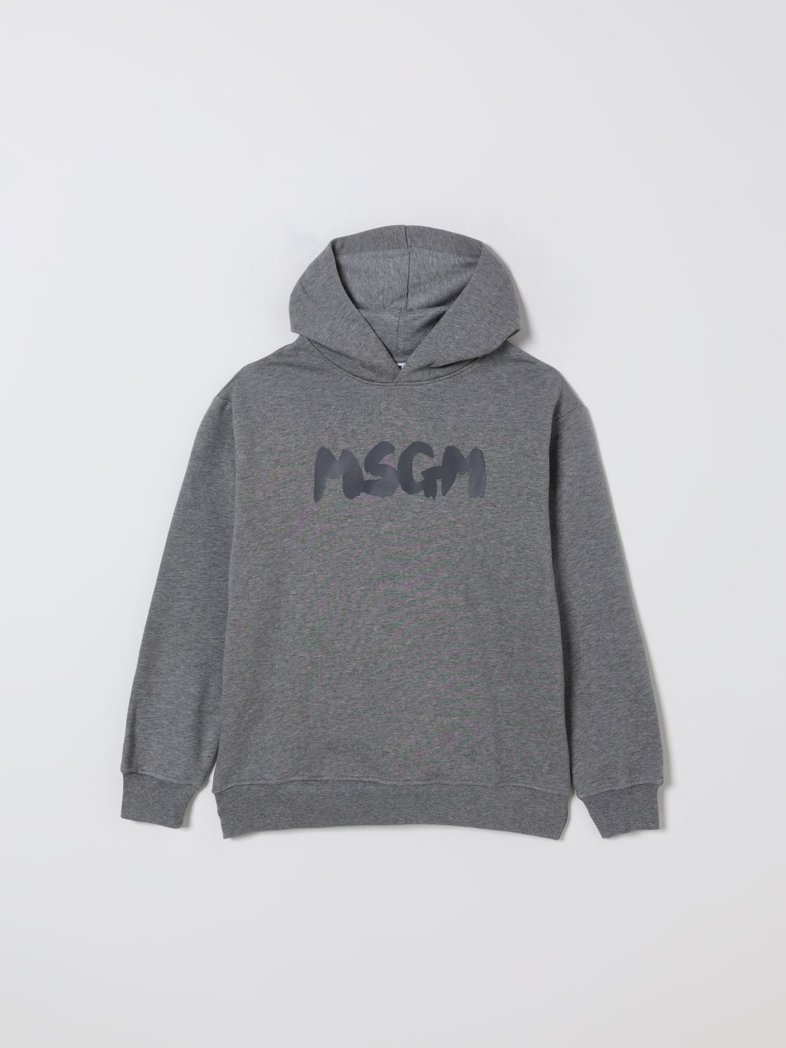 MSGM KIDS SWEATER: Sweater kids MSGM Kids, Grey - Img 1