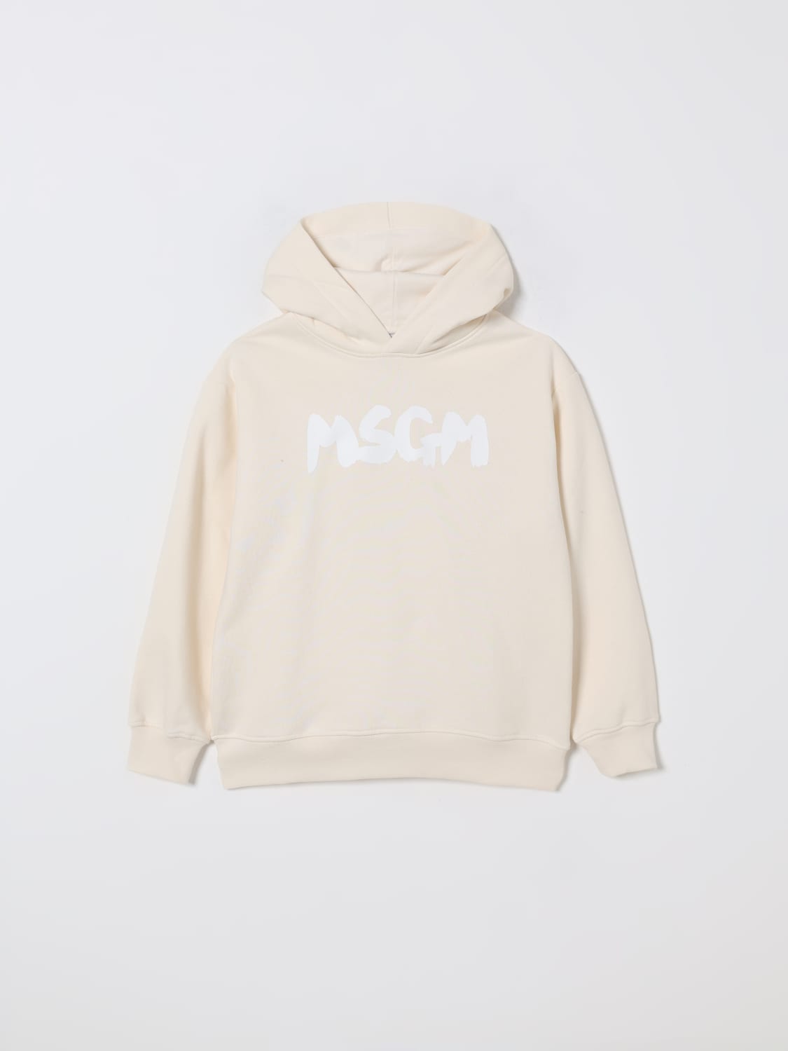 MSGM KIDS SWEATER: Sweater kids MSGM Kids, Cream - Img 1