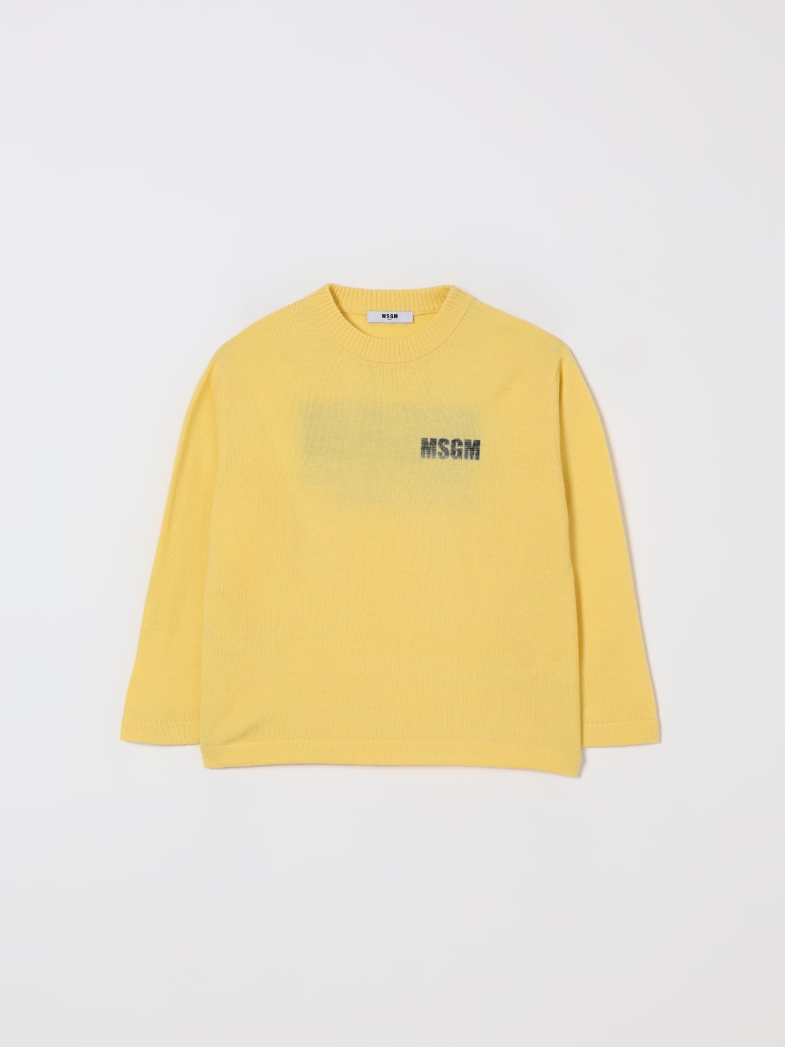 MSGM KIDS 毛衣: 毛衣 儿童 MSGM Kids, 黄色 - Img 1