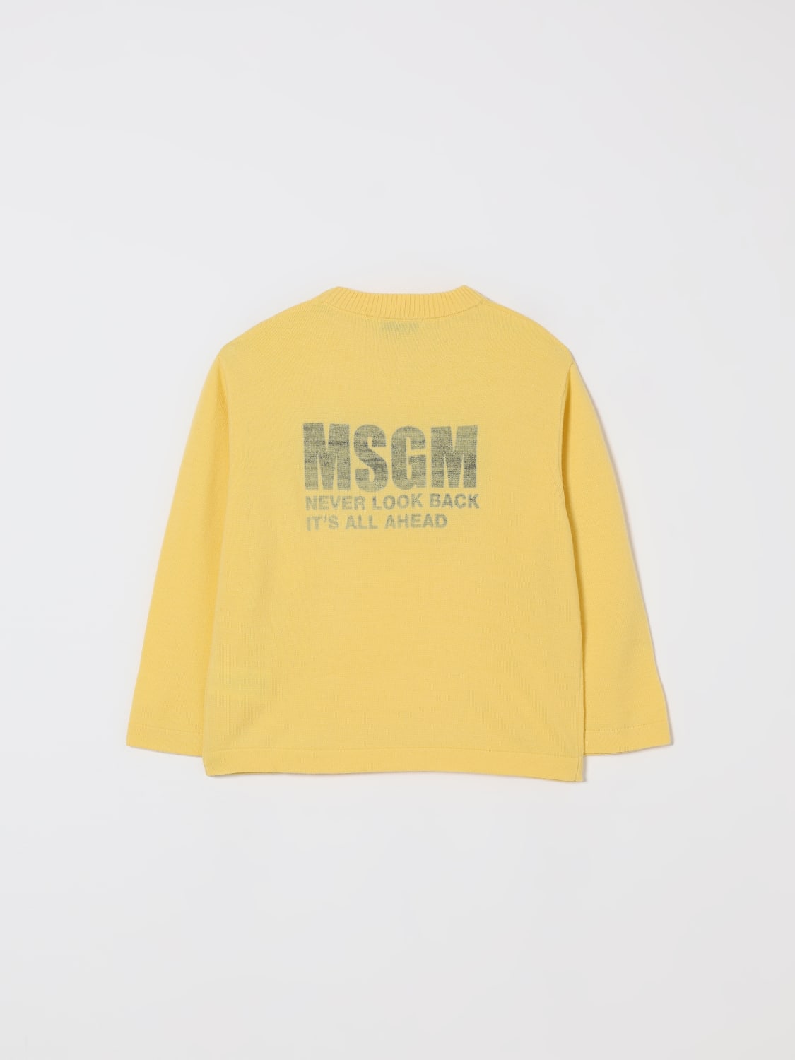 MSGM KIDS 毛衣: 毛衣 儿童 MSGM Kids, 黄色 - Img 2