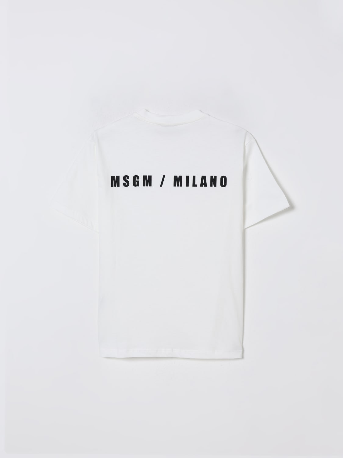 MSGM KIDS T-SHIRT: T-shirt kids MSGM Kids, White - Img 2