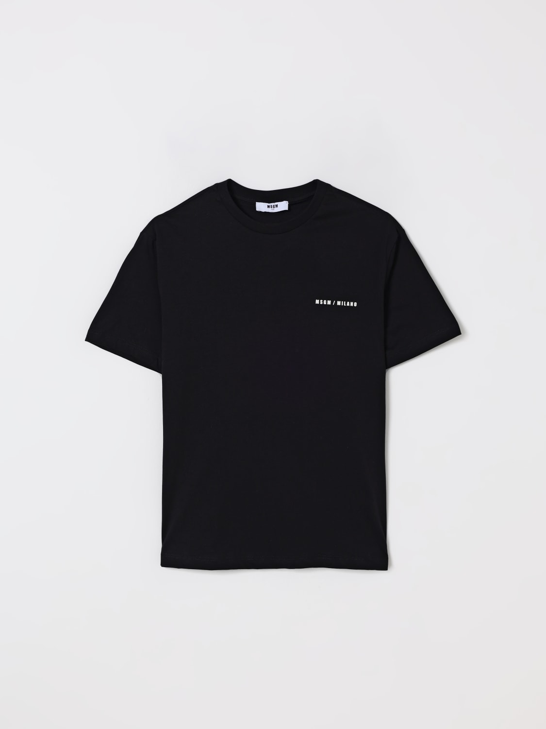 MSGM KIDS T-SHIRT: T-shirt kids MSGM Kids, Black - Img 1
