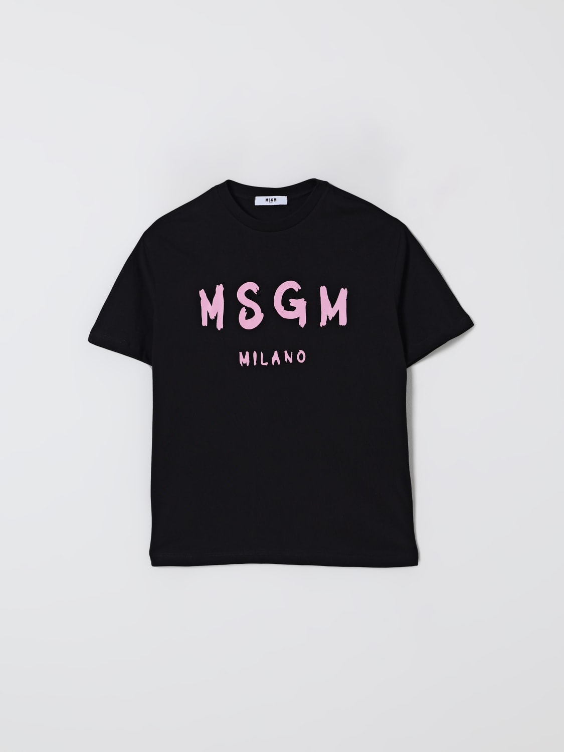MSGM KIDS T-SHIRT: T-shirt enfant MSGM Kids, Noir - Img 1