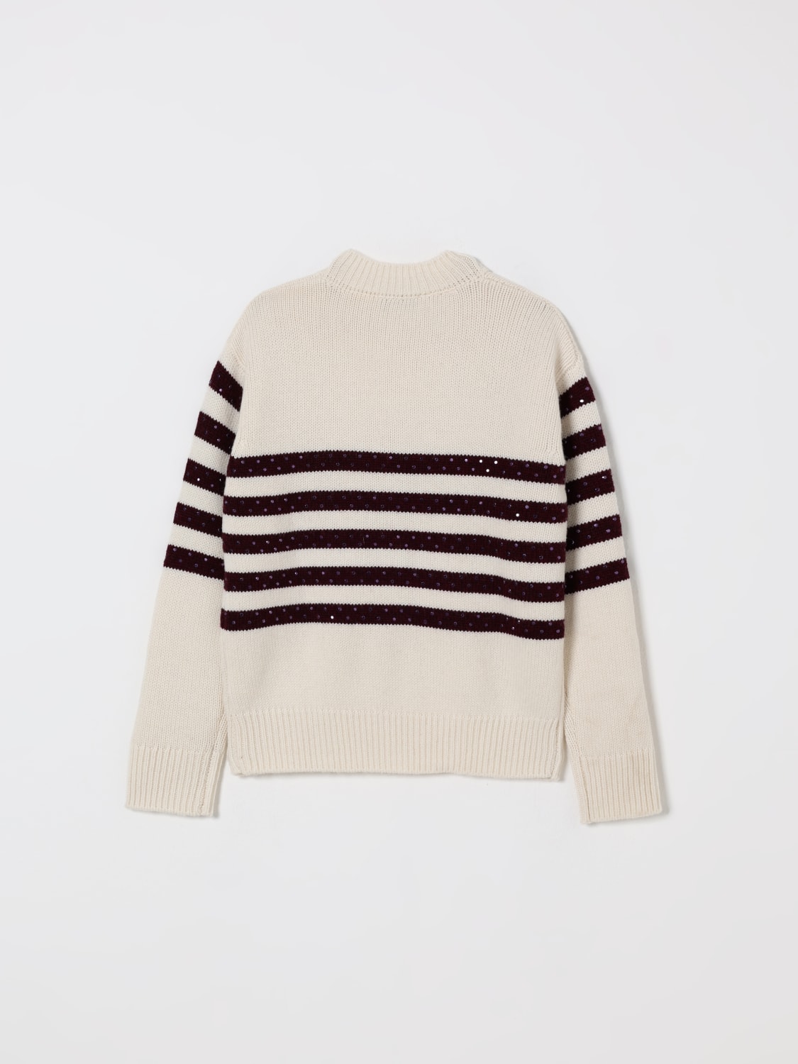 MSGM KIDS 毛衣: 毛衣 儿童 MSGM Kids, 酒红 - Img 2