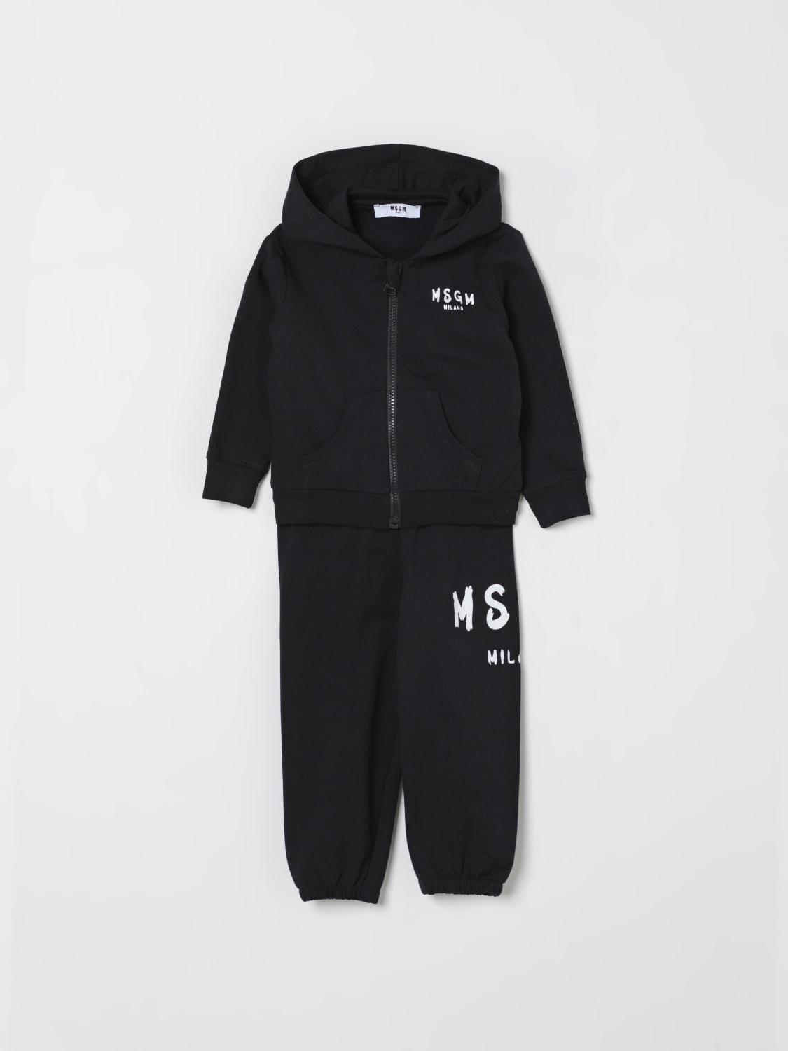 MSGM KIDS JUMPSUIT: Jumpsuit kids MSGM Kids, Black - Img 1