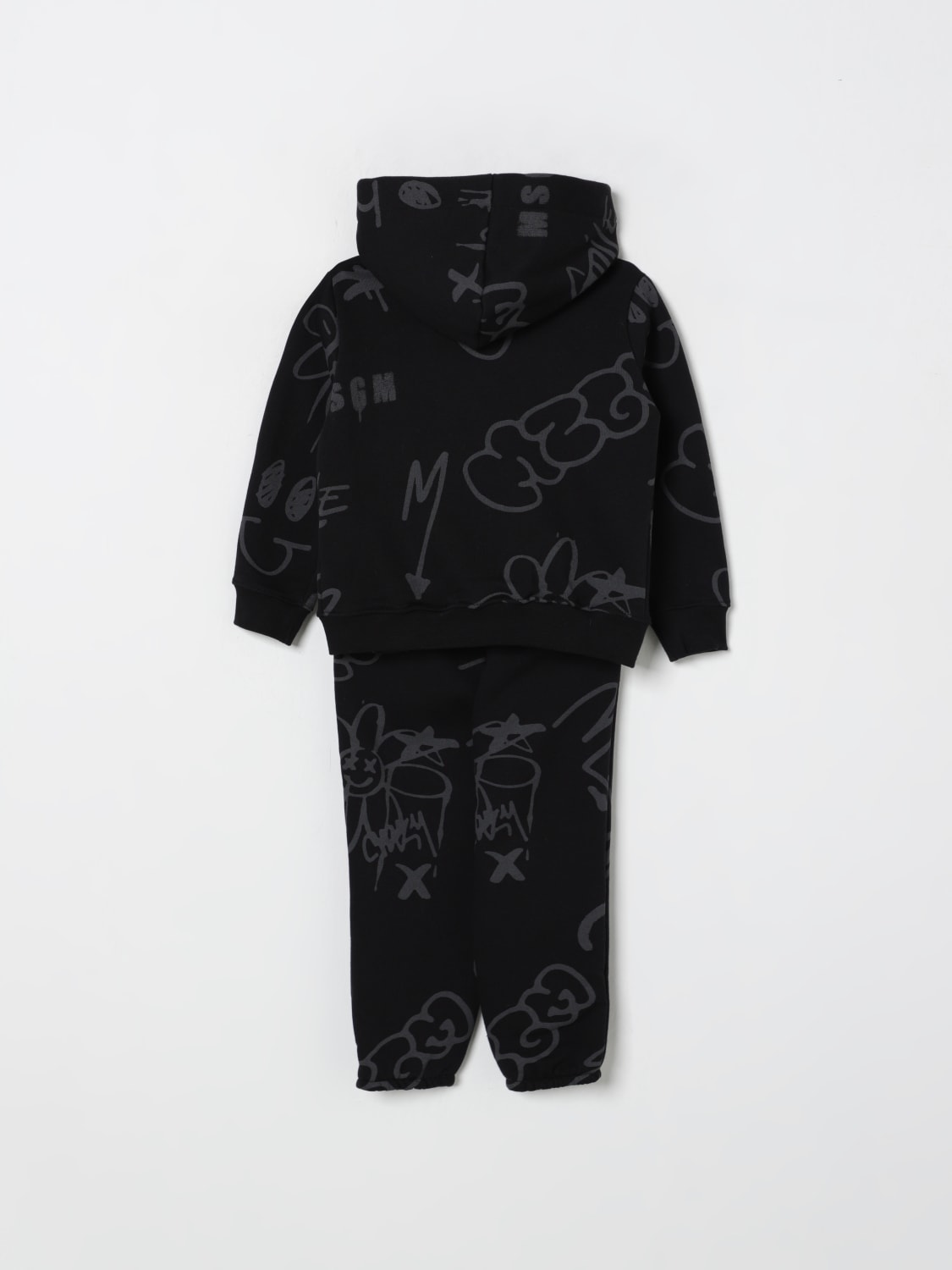 MSGM KIDS JUMPSUIT: Jumpsuit kids MSGM Kids, Black - Img 2