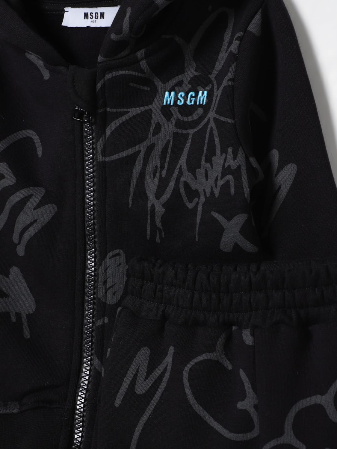 MSGM KIDS JUMPSUIT: Jumpsuit kids MSGM Kids, Black - Img 3