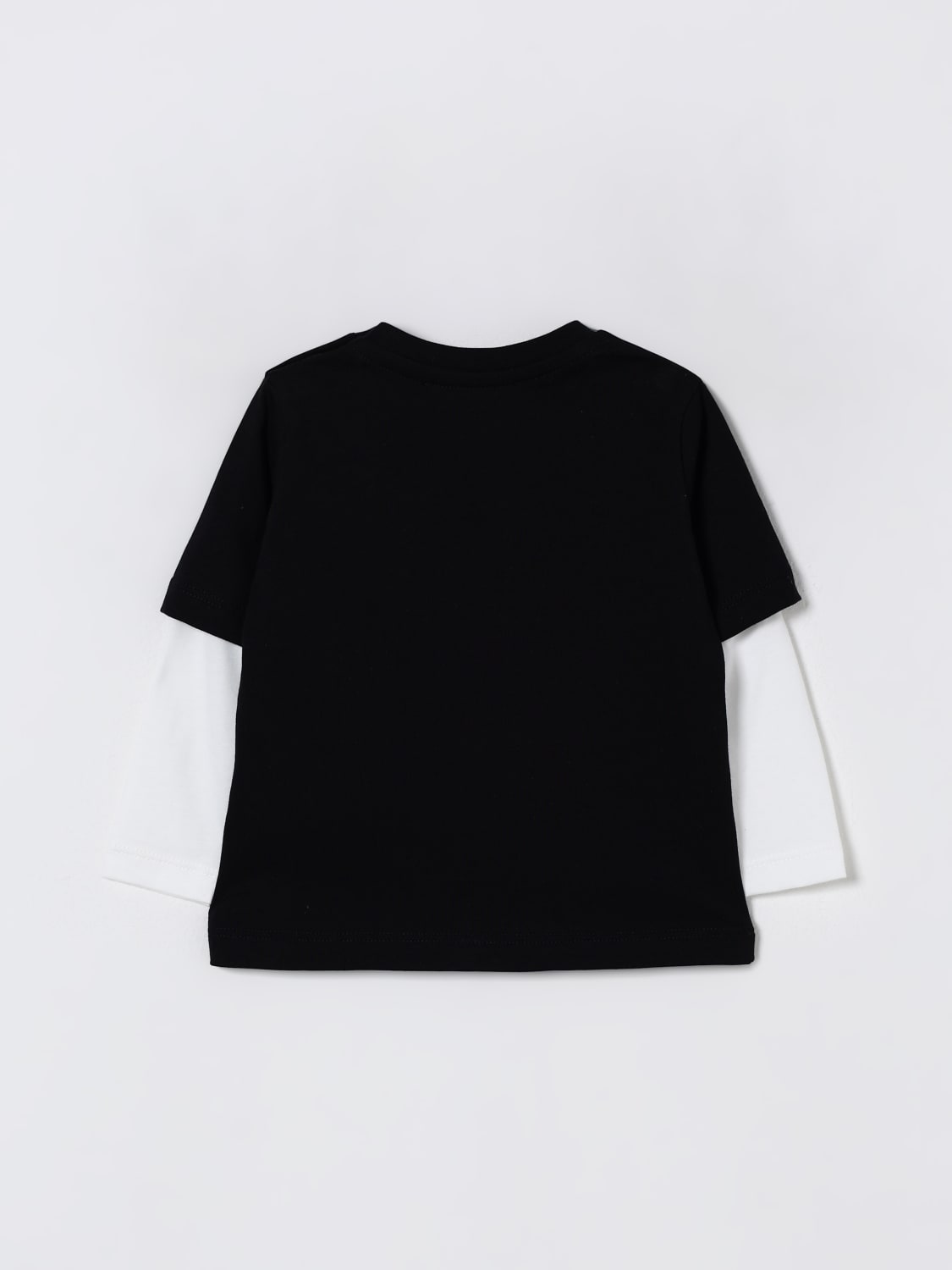MSGM KIDS T-SHIRT: T-shirt in cotone con logo MSGM Kids, Nero - Img 2
