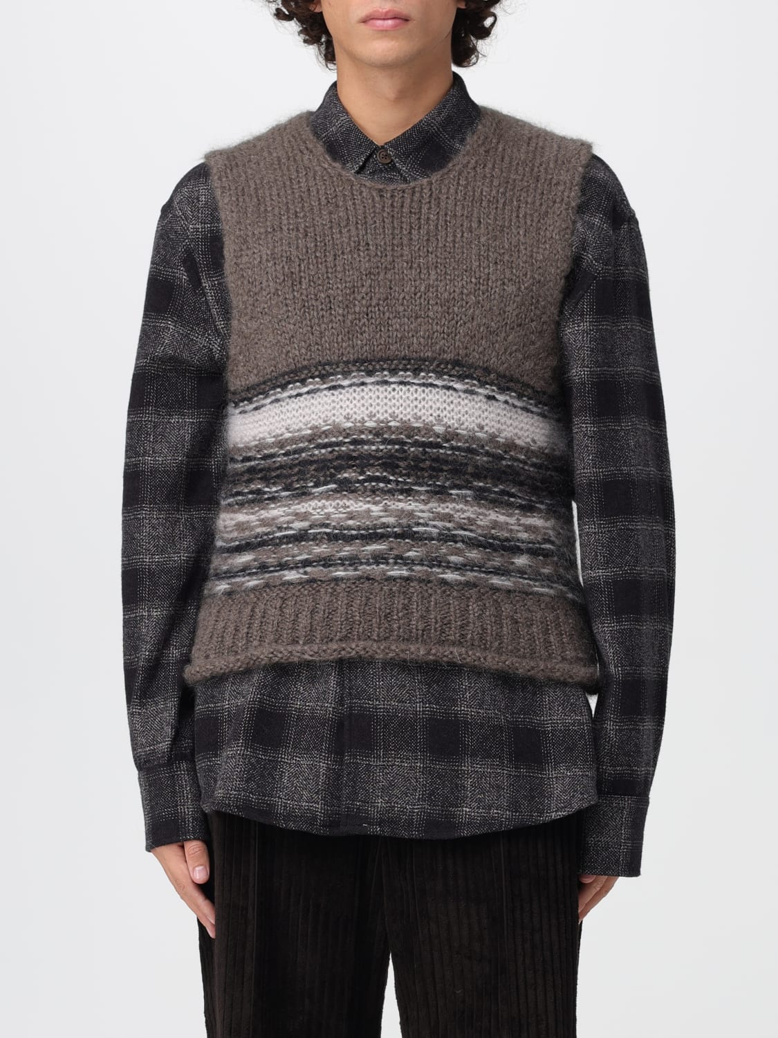 OUR LEGACY SUIT VEST: Sweater men Our Legacy, Dove Grey - Img 1