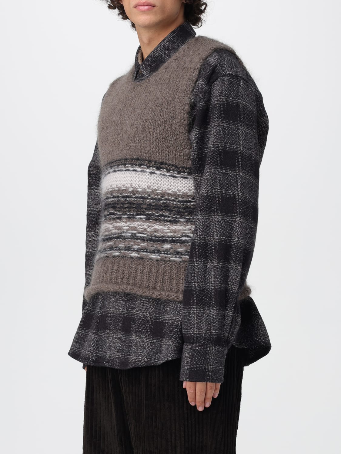 OUR LEGACY SUIT VEST: Sweater men Our Legacy, Dove Grey - Img 4