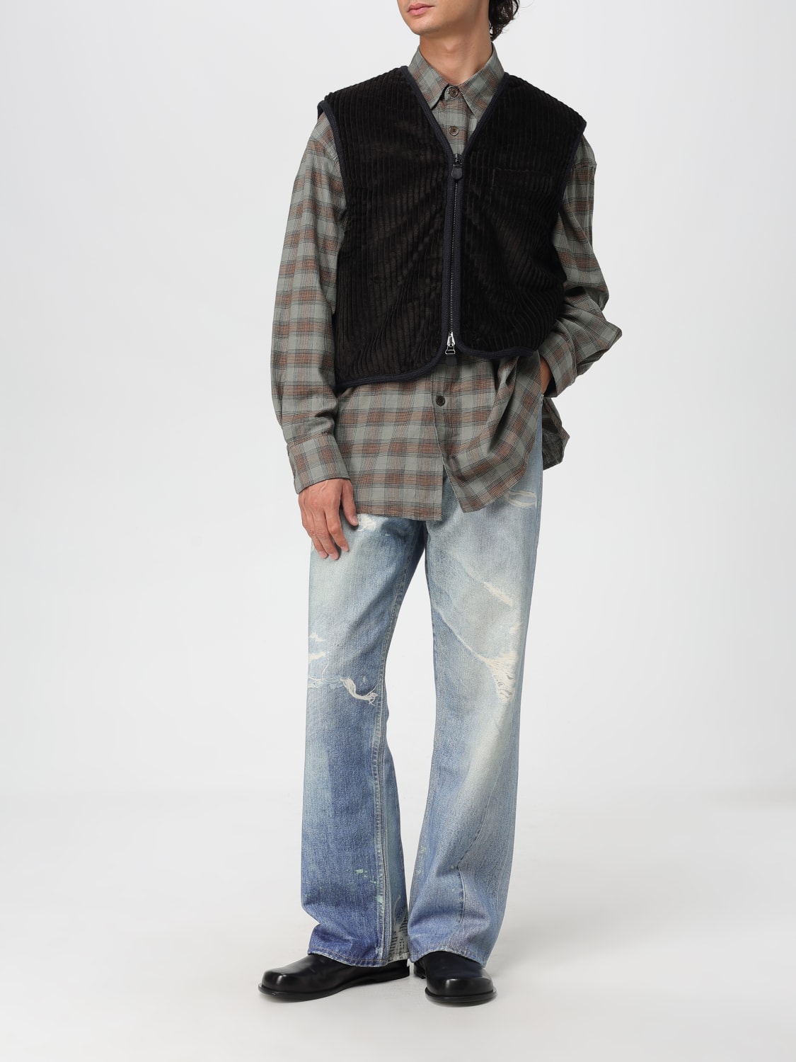 OUR LEGACY SUIT VEST: Blazer men Our Legacy, Brown - Img 2