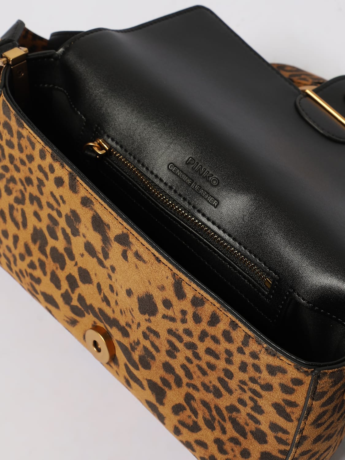 PINKO CROSSBODY BAG: Shoulder bag woman Pinko, Beige - Img 4