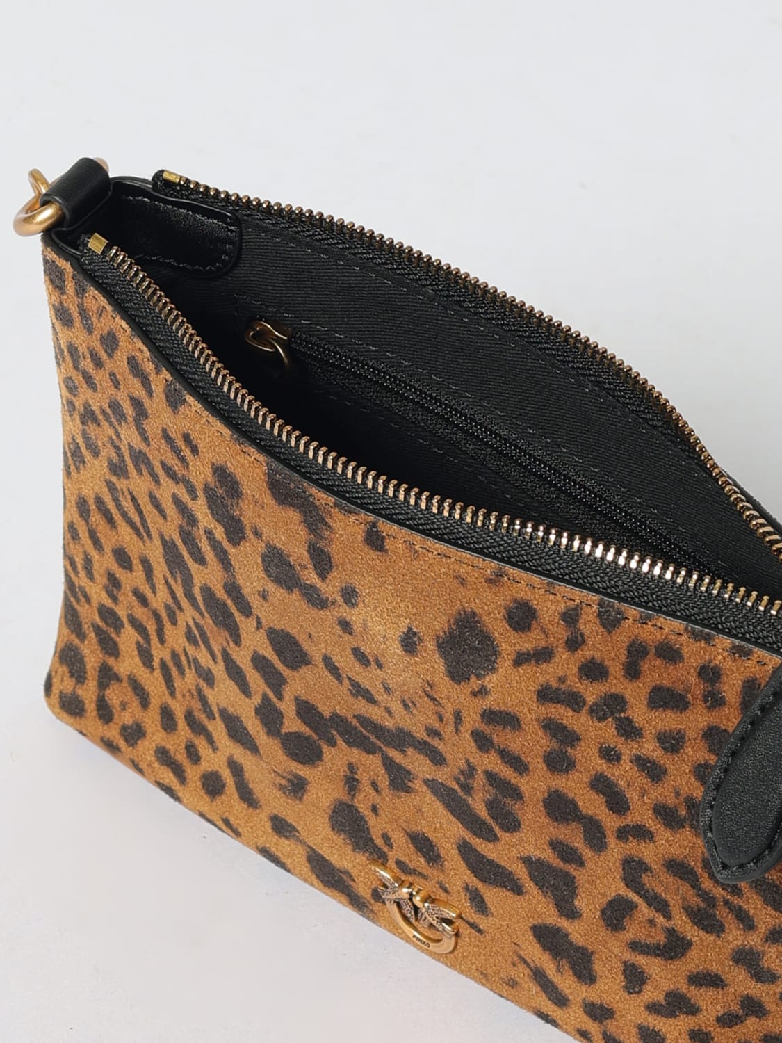 PINKO MINI BAG: Shoulder bag woman Pinko, Beige - Img 3