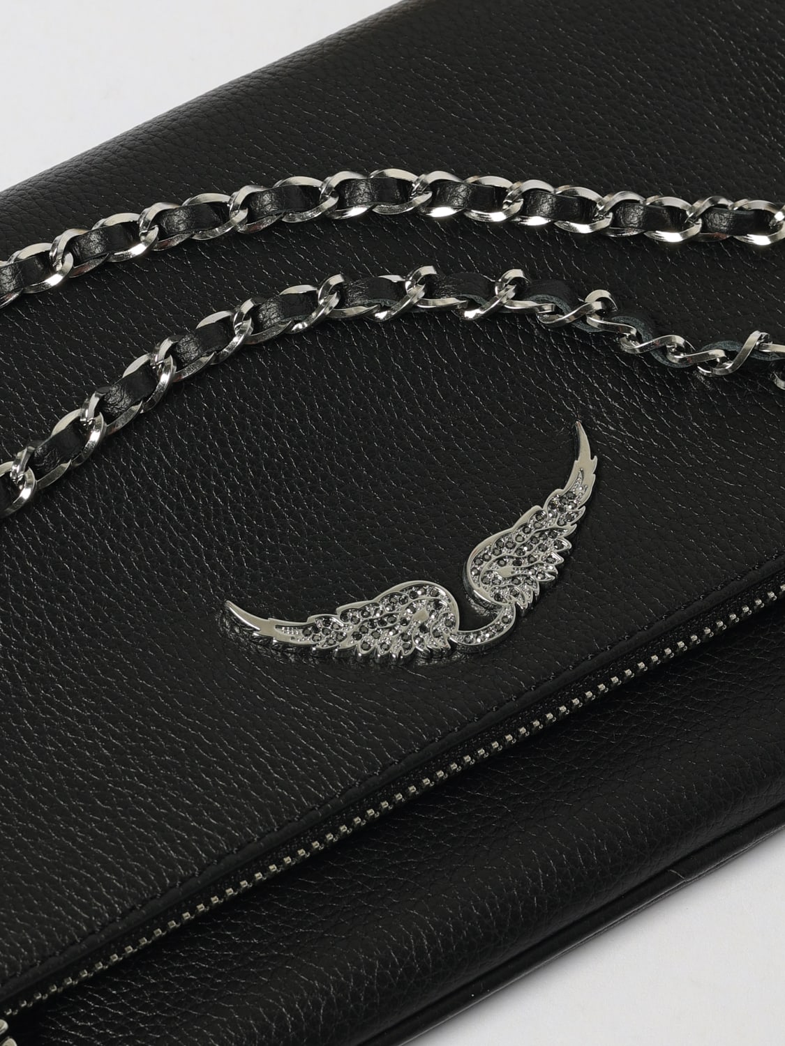 ZADIG & VOLTAIRE CLUTCH: Schultertasche damen Zadig & Voltaire, Schwarz - Img 3