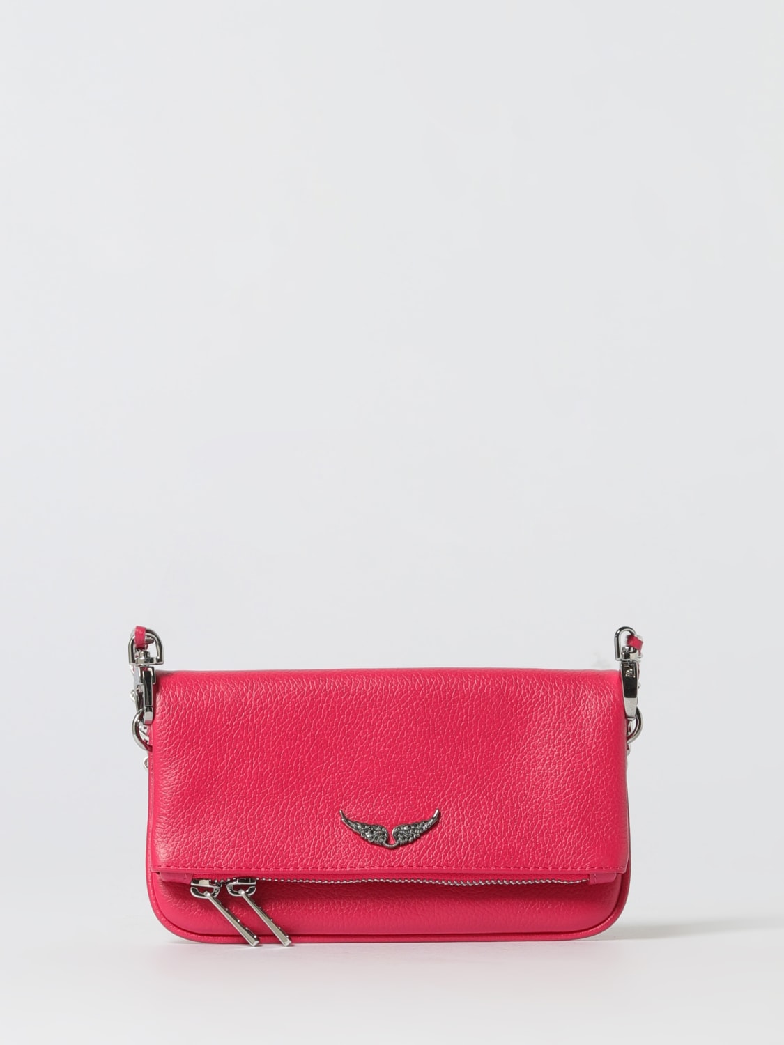 ZADIG & VOLTAIRE MINI BAG: Shoulder bag woman Zadig & Voltaire, Fuchsia - Img 1