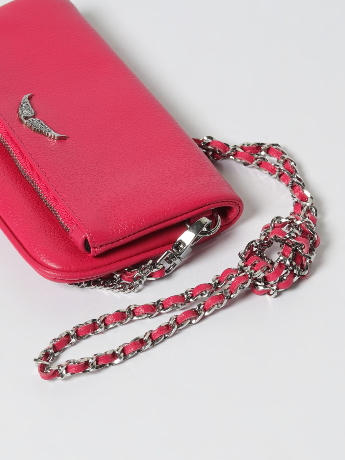 ZADIG & VOLTAIRE MINI BAG: Shoulder bag woman Zadig & Voltaire, Fuchsia - Img 3