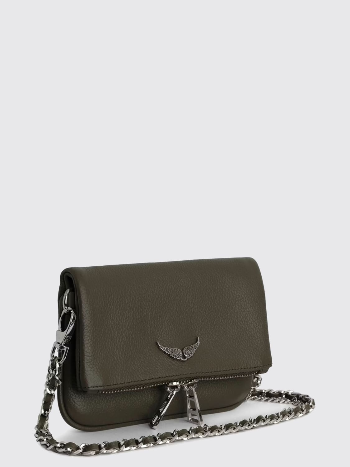 ZADIG & VOLTAIRE MINI BAG: Shoulder bag woman Zadig & Voltaire, Grey - Img 2