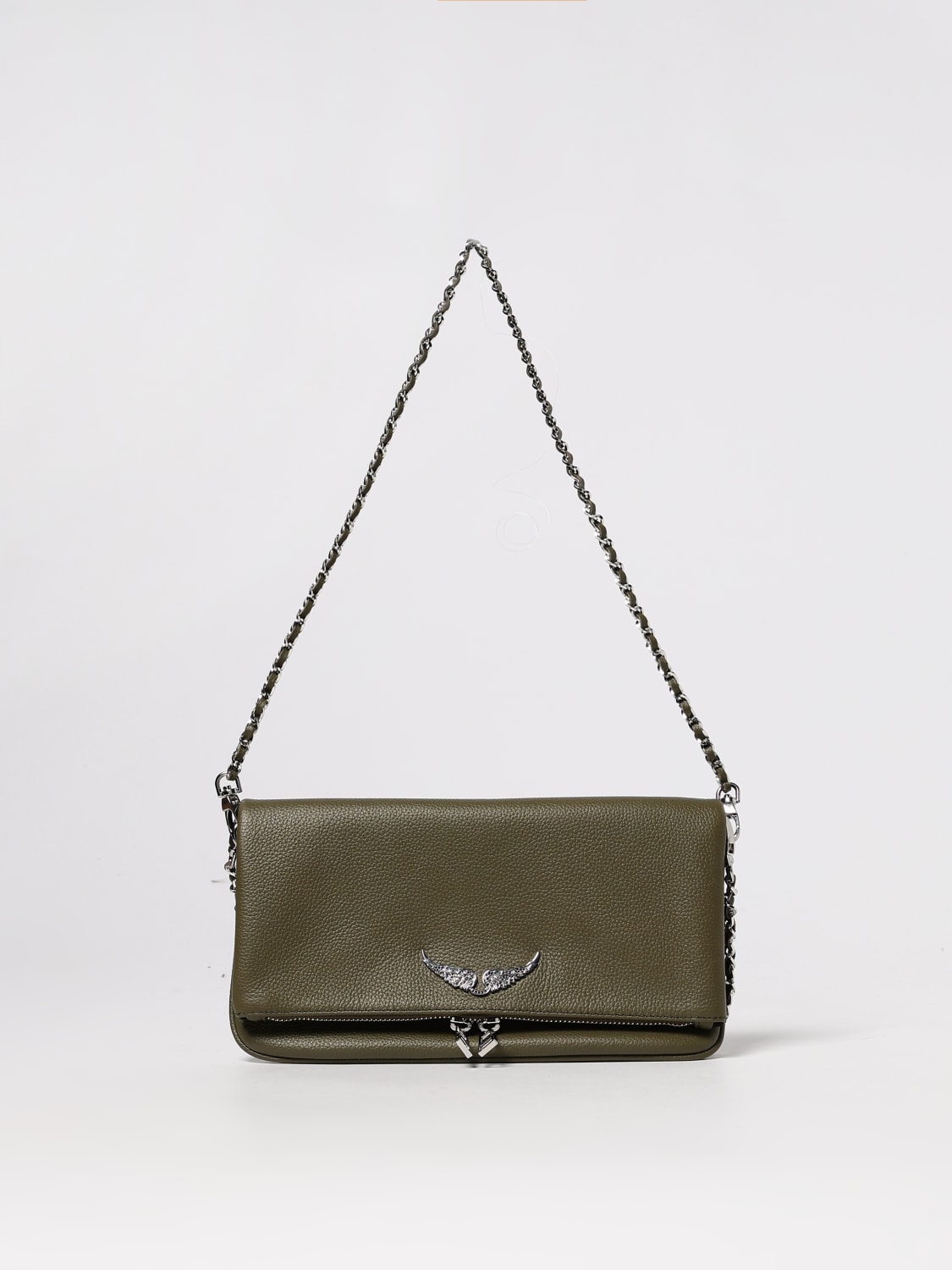 ZADIG & VOLTAIRE MINITASCHE: Schultertasche damen Zadig & Voltaire, Military - Img 1