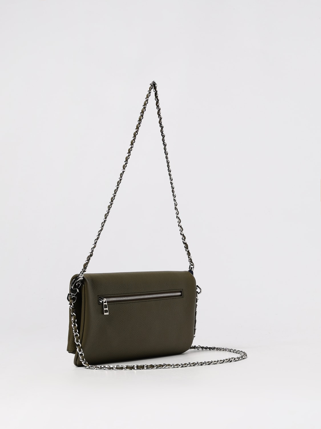 ZADIG & VOLTAIRE MINITASCHE: Schultertasche damen Zadig & Voltaire, Military - Img 2