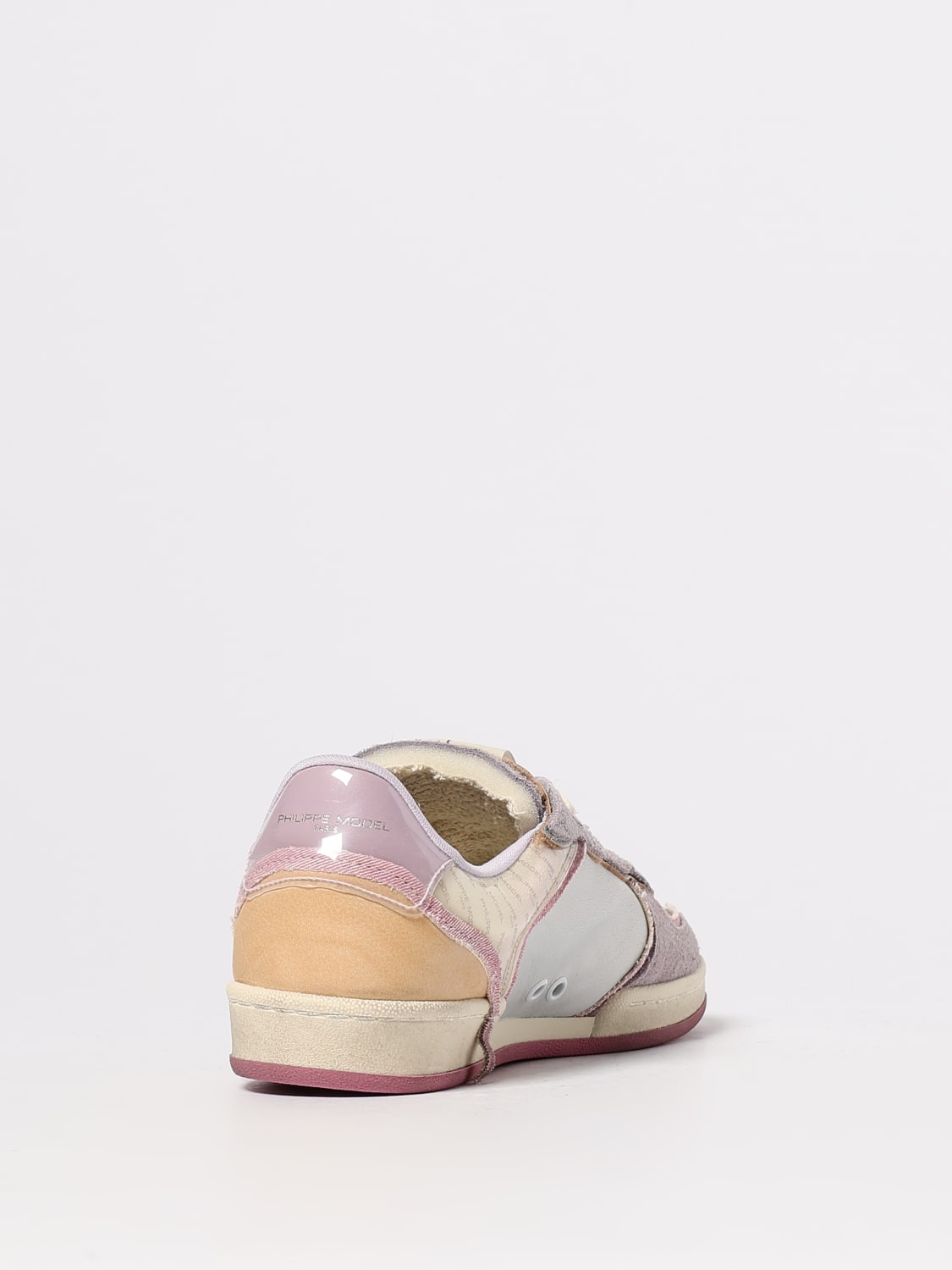 PHILIPPE MODEL BASKETS: Baskets femme Philippe Model, Rose - Img 3