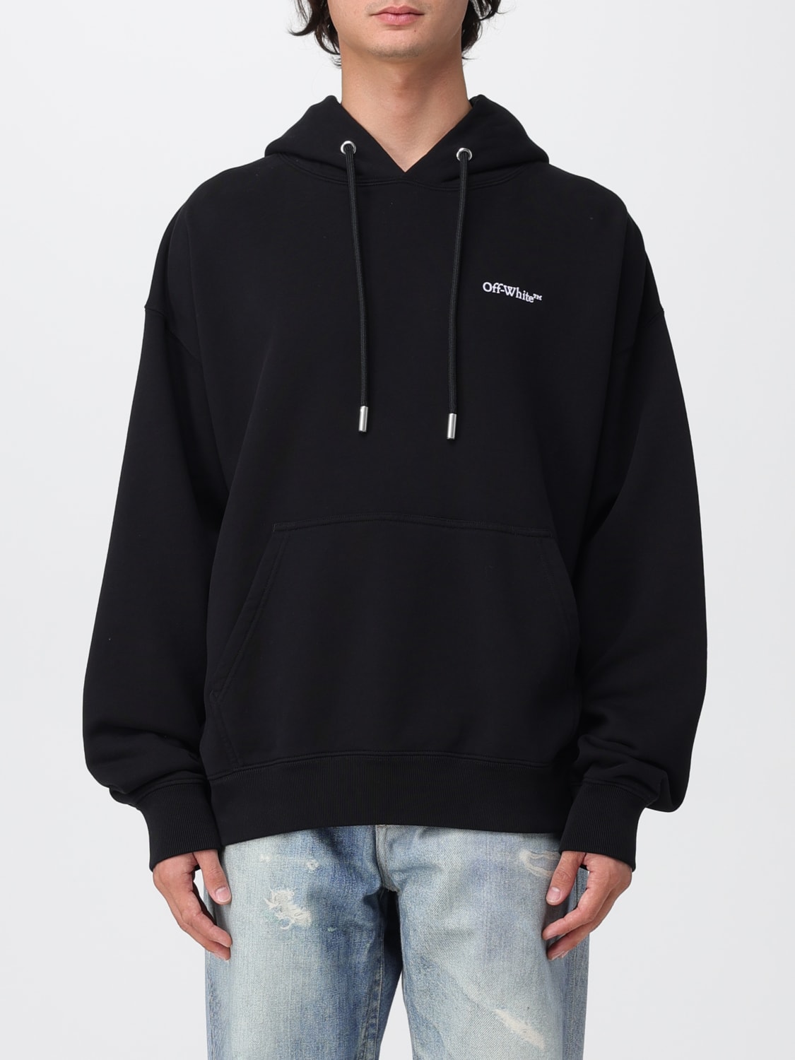 OFF-WHITE SWEATSHIRT: Sweatshirt men Off-white, Black - Img 1