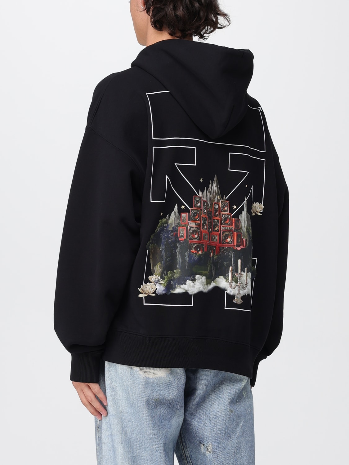 OFF-WHITE SWEATSHIRT: Sweatshirt men Off-white, Black - Img 3