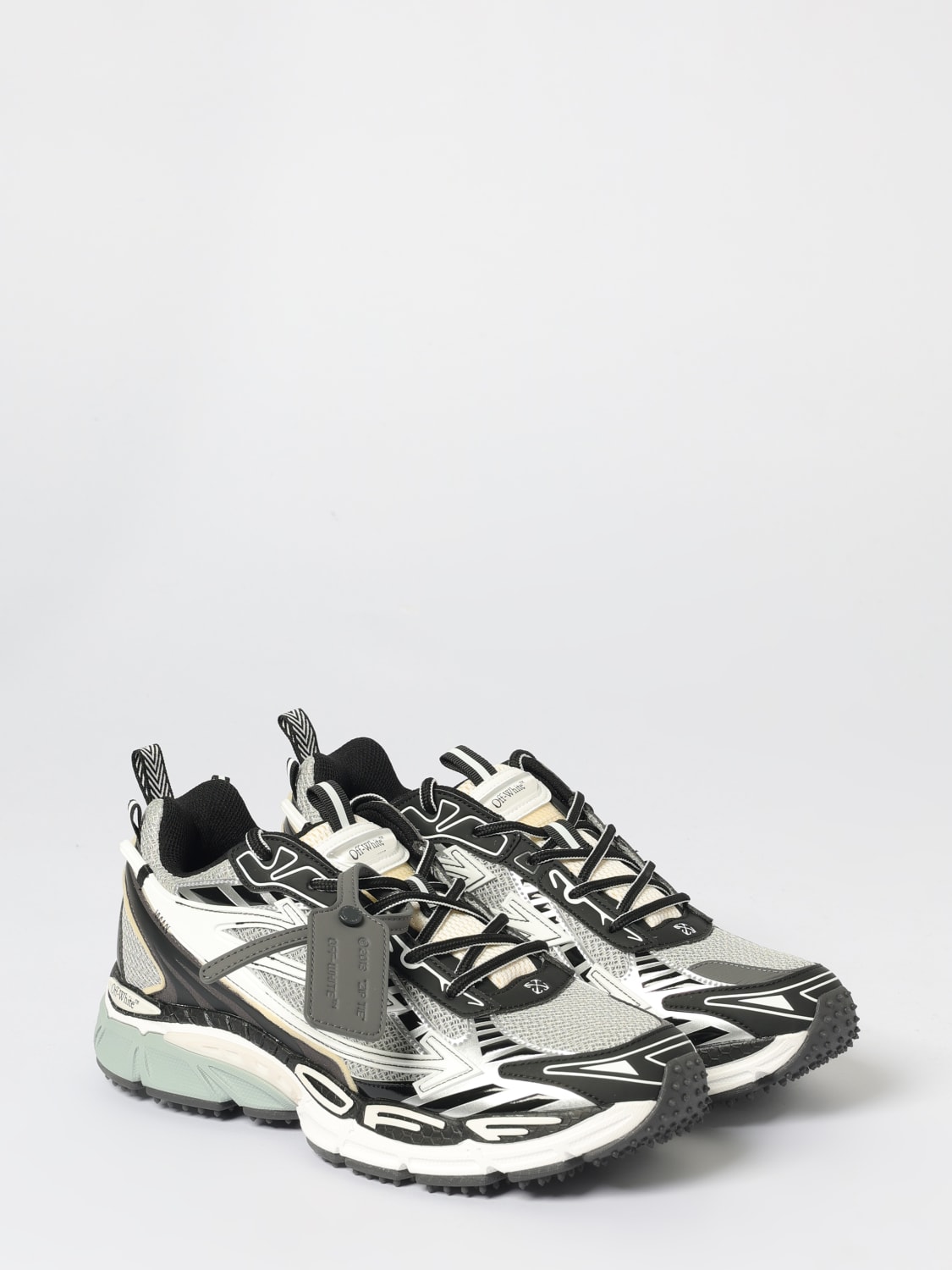 OFF-WHITE SNEAKERS: Sneakers men Off-white, Grey - Img 2