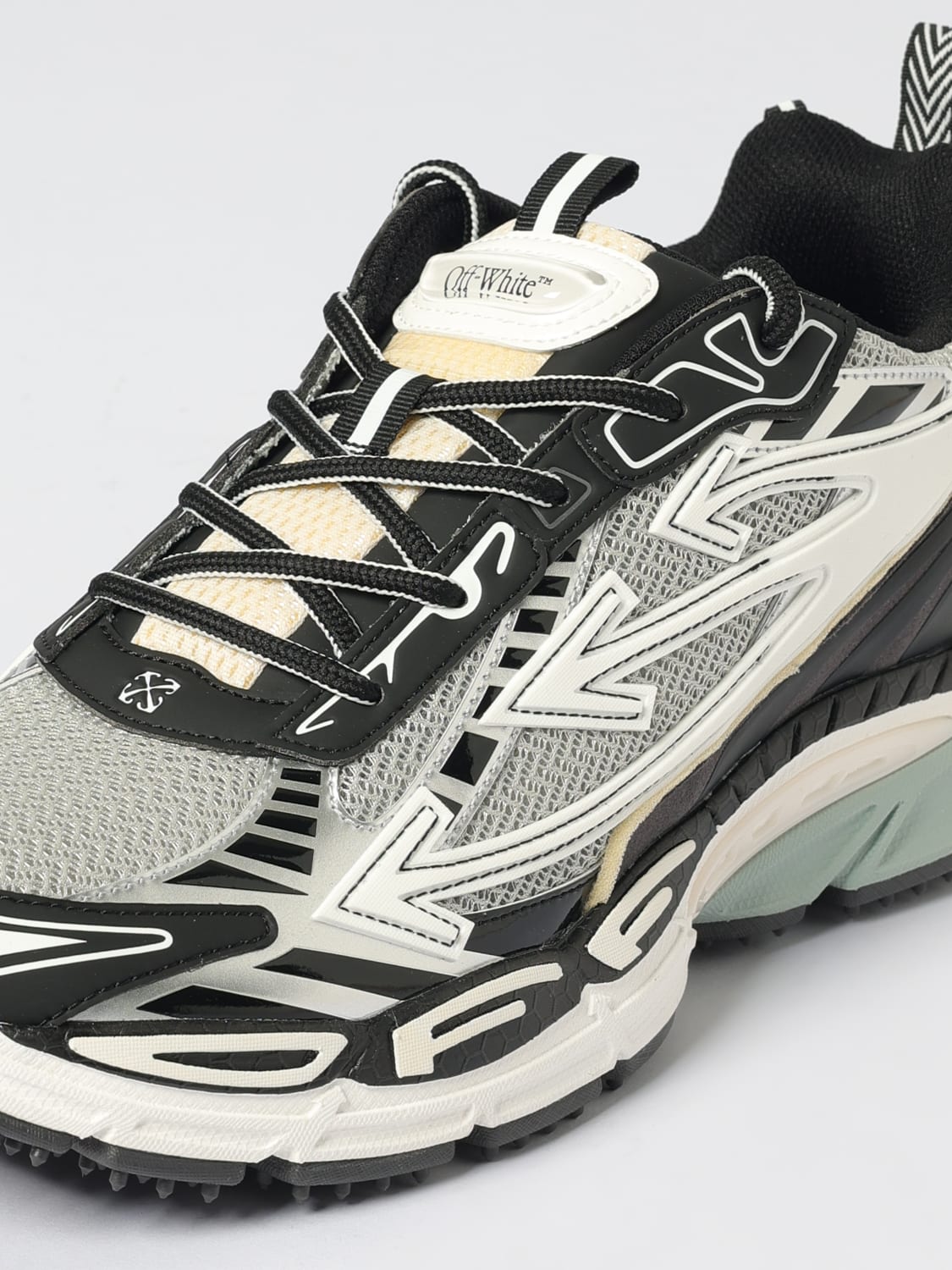 OFF-WHITE SNEAKERS: Sneakers men Off-white, Grey - Img 4