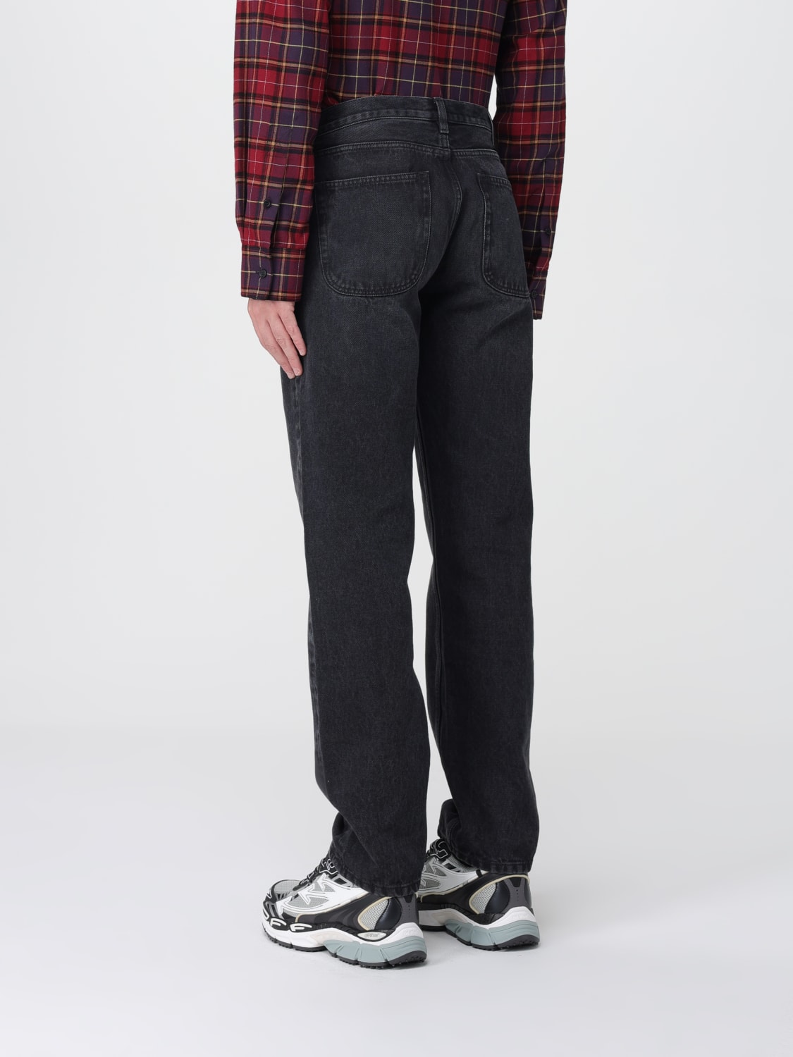OFF-WHITE JEANS: Jeans men Off-white, Black - Img 3