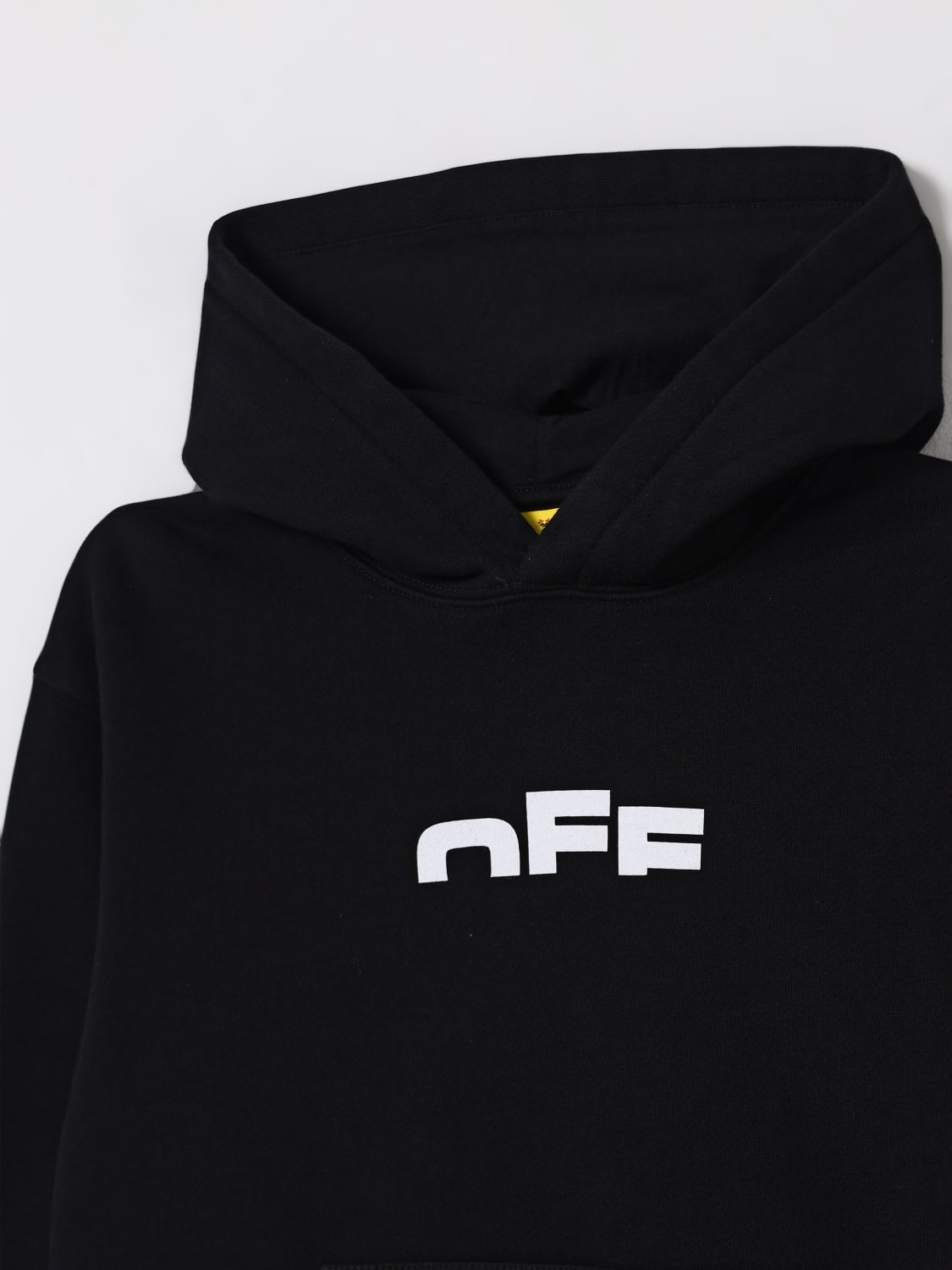 OFF-WHITE KIDS PULLOVER: Pullover kinder Off-white Kids, Schwarz - Img 3