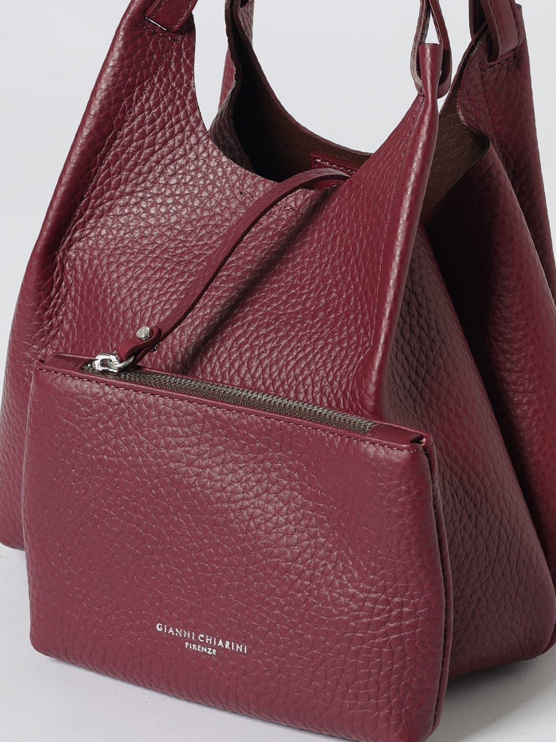GIANNI CHIARINI SAC À MAIN: Sac porté épaule femme Gianni Chiarini, Vin - Img 3
